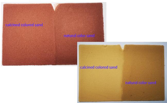 Granaatgroen decoratief zand 6