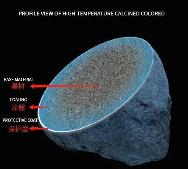 Hoogtemperatuurverkalkt gekleurd zand voor kunst- en schilderkunst 2