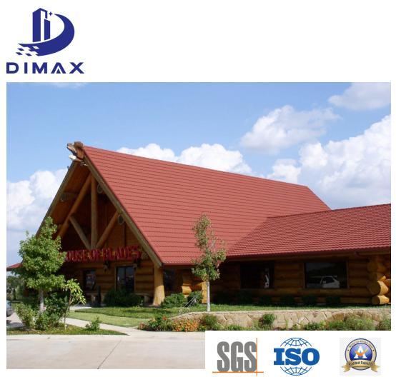 OEM metalen dakpannen met een stenen coating 4