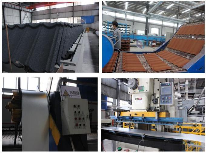 OEM metalen dakpannen met een stenen coating 9