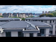 Fiberglass Asfalt Steen dak gordelroos Decoratief Voor Commerciële